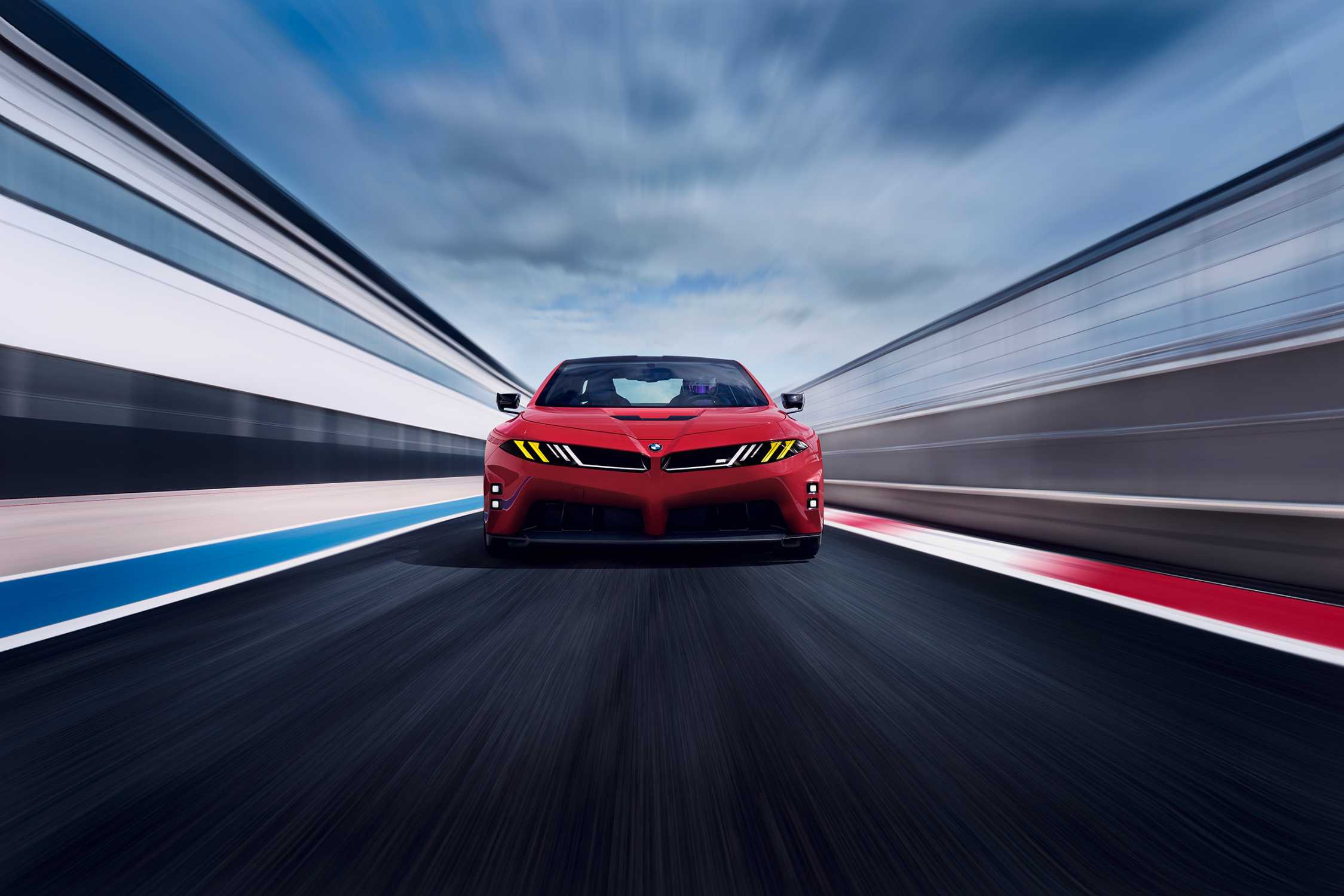 BMW M Concept Neue Klasse in official BMW press imagery
